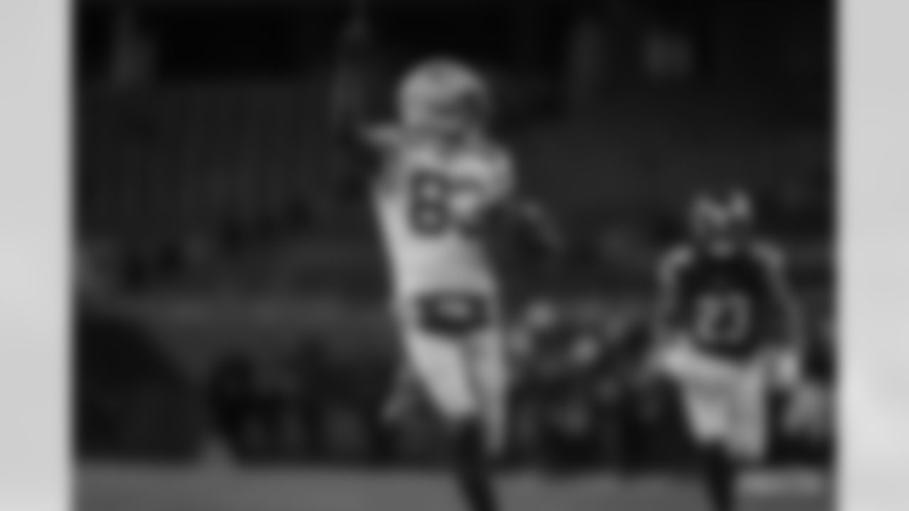 Week 17 at Chicago: QB Aaron Rodgers passes deep middle to WR Marquez Valdes-Scantling for a 72-yard touchdown