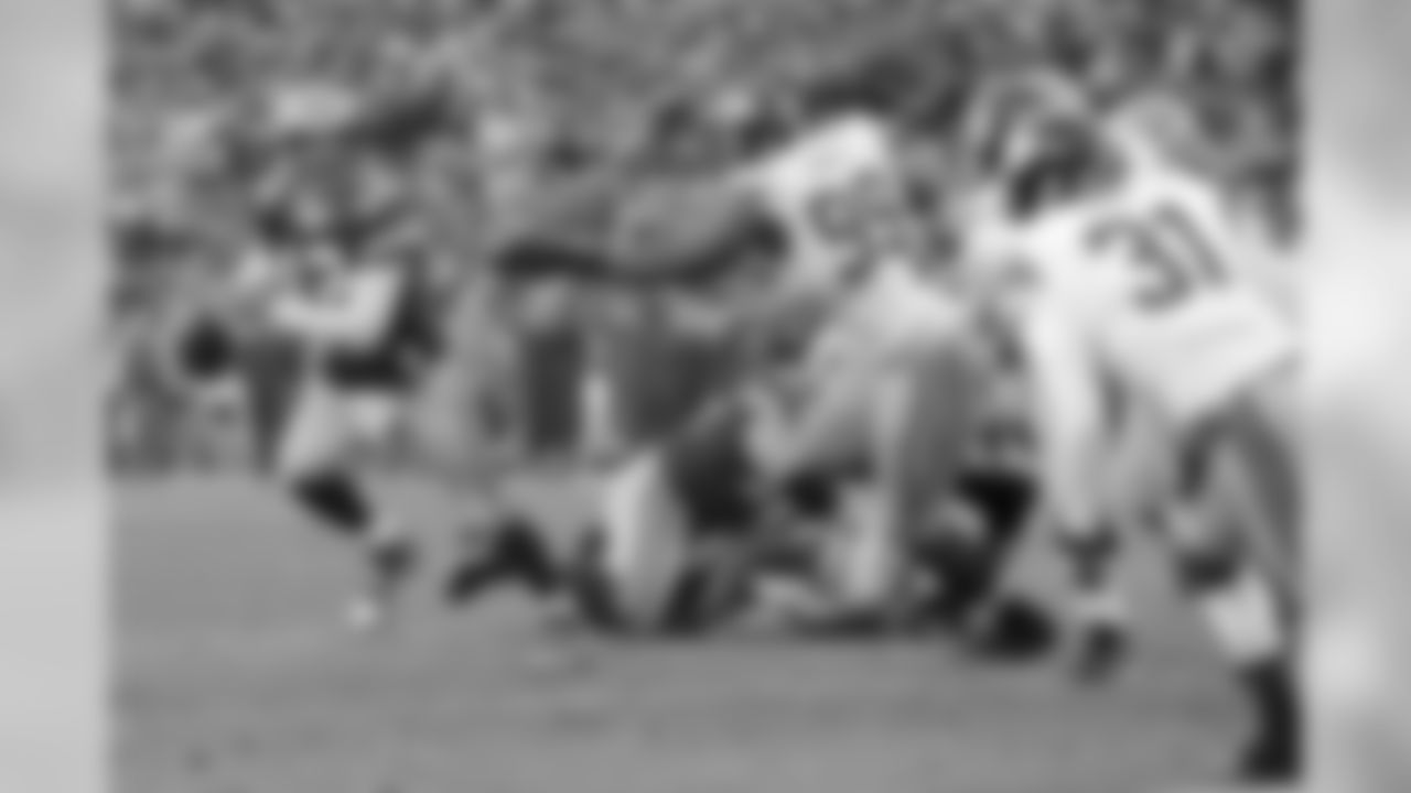 Coming back after missing the previous game with a concussion, his second completion of the game was an 80-yard TD pass to Jordy Nelson.