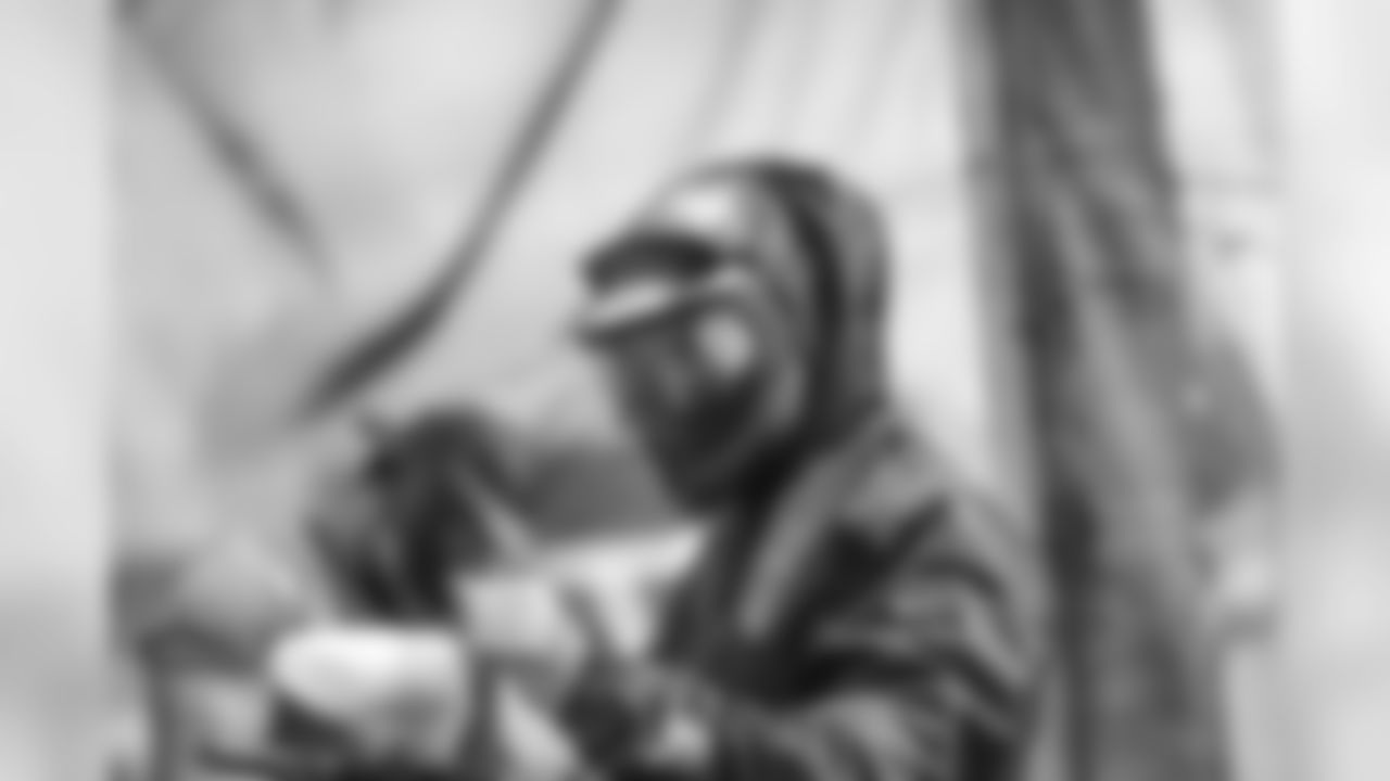 Green Bay Packers go paintballing in Suamico on Thursday, June 13, 2019.