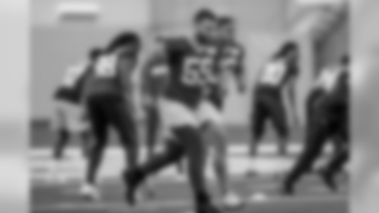 Green Bay Packers take part in the off-season program on Monday, April 8, 2019