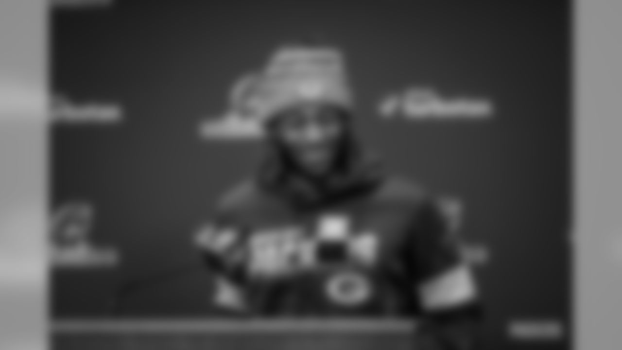 Packers running back Aaron Jones