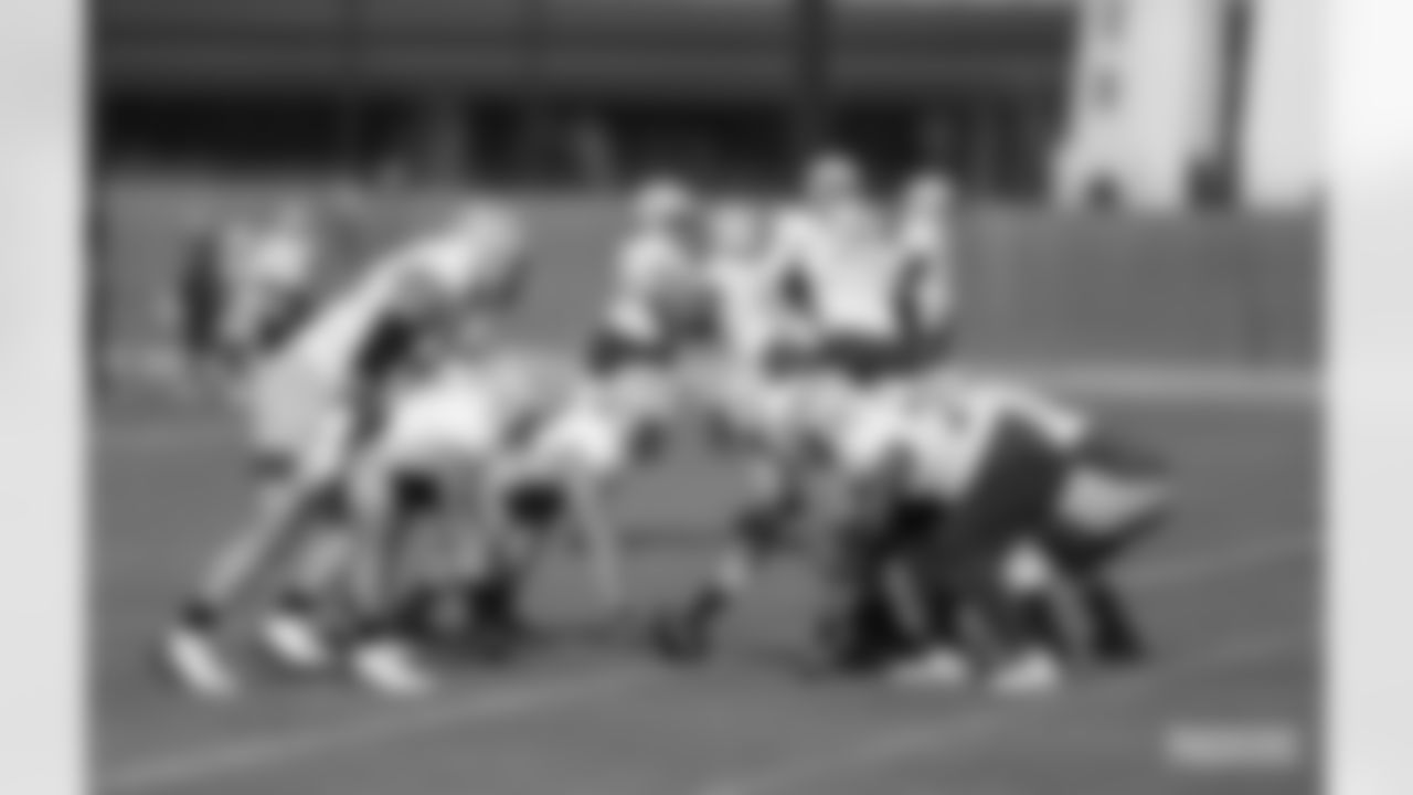 Offensive line drills