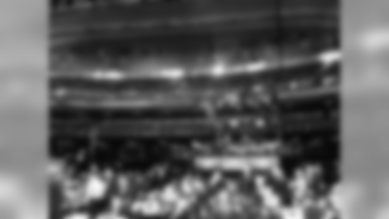 Inside Radio Music City Hall for the 2013 NFL Draft