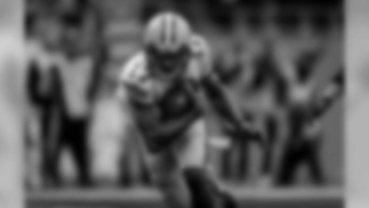 He osted 13 games with 100-plus receiving yards during his career, a school record.
