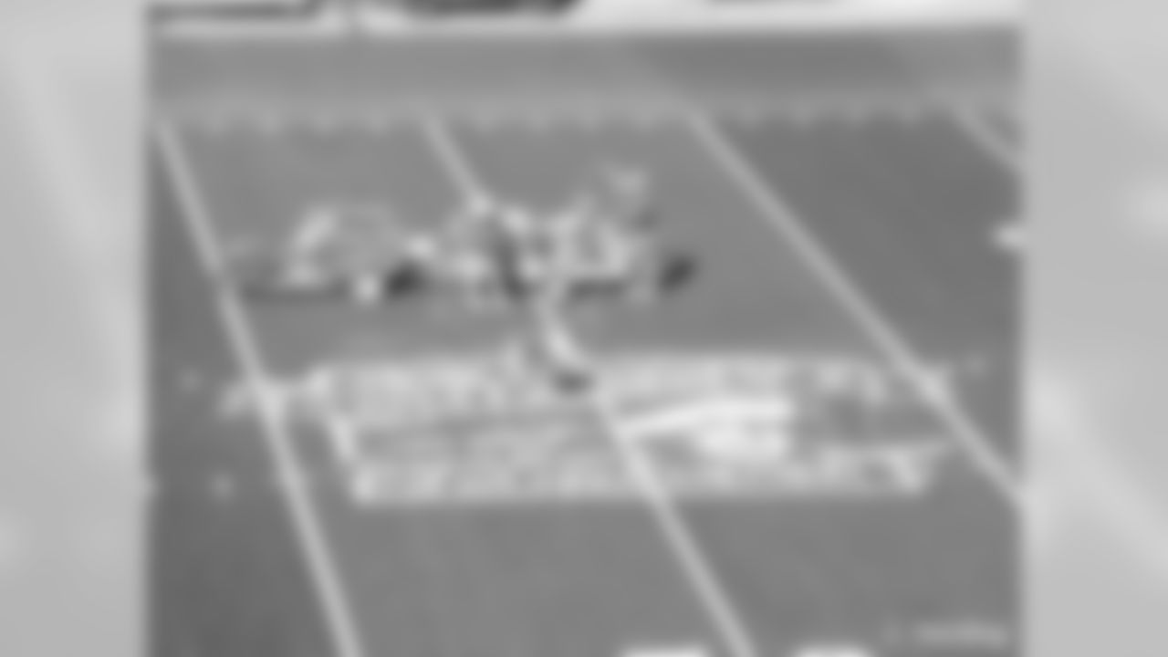 'Rebirth of a Legend' Logo Painted On Lambeau Field