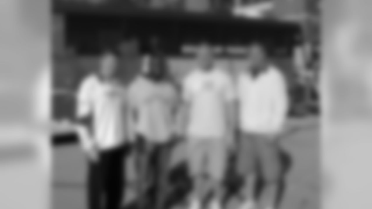 Mark Murphy, Nick Collins, Brady Poppinga and Jordy Nelson