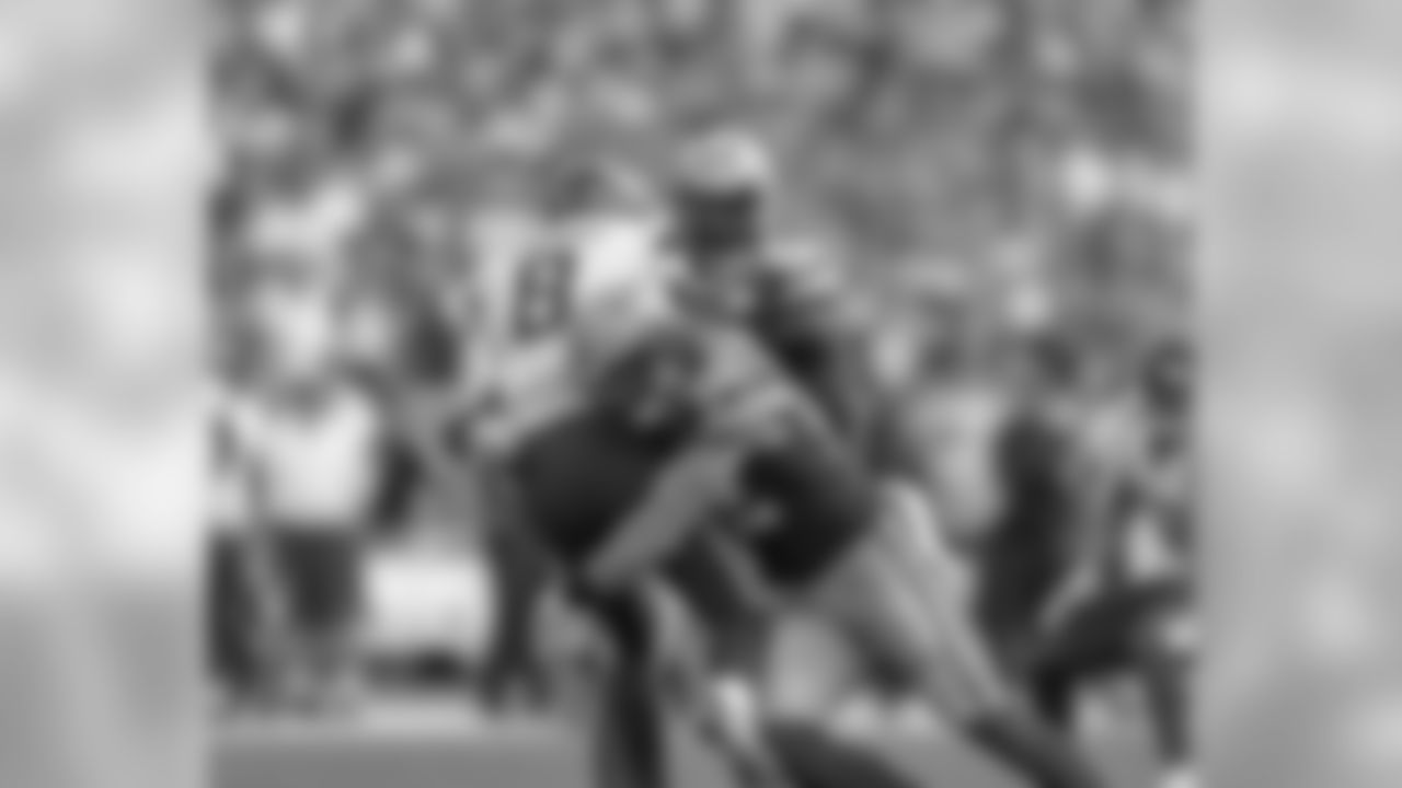 Green Bay Packers against the Minnesota Vikings during Sunday's game at Lambeau Field.