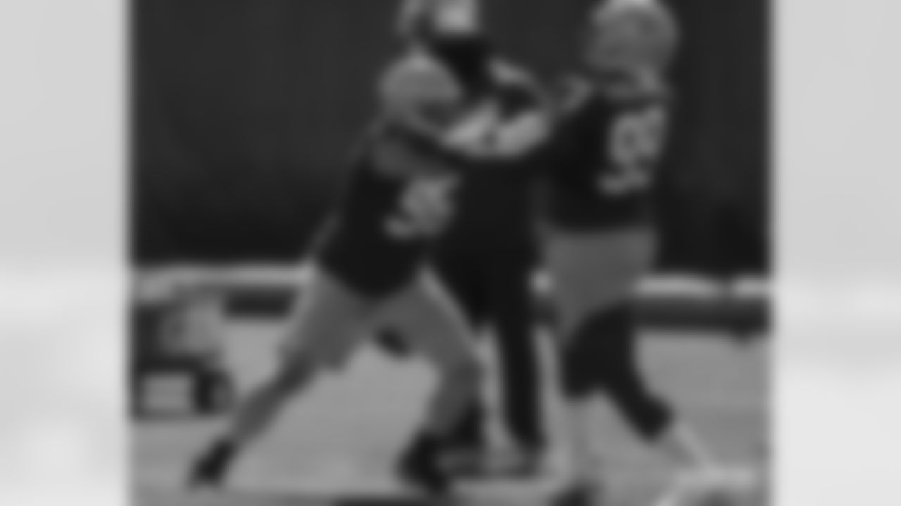 Defensive linemen Tyler Lancaster and Willington Previlon