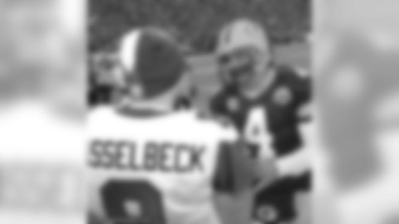 Matt Hasselbeck and Brett Favre