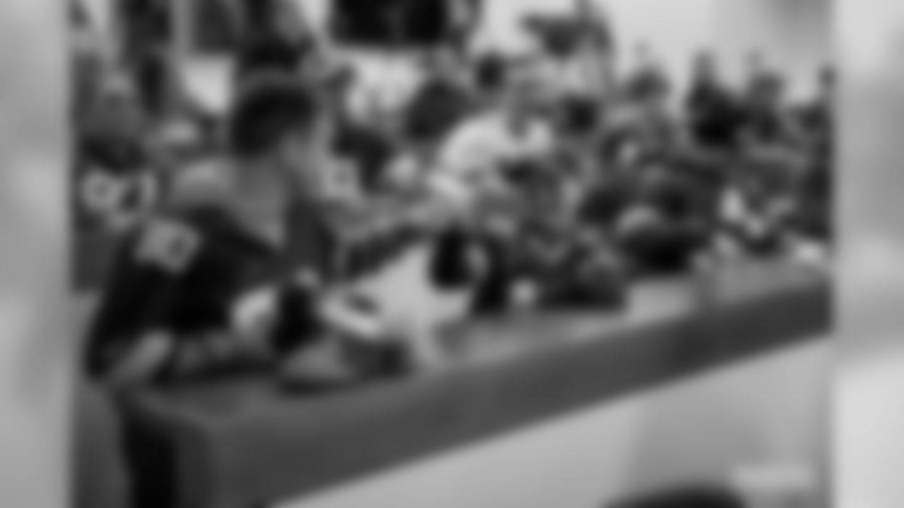 29 Packers fans attempt a Lambeau Leap at Lambeau Field on Saturday, Feb.29.