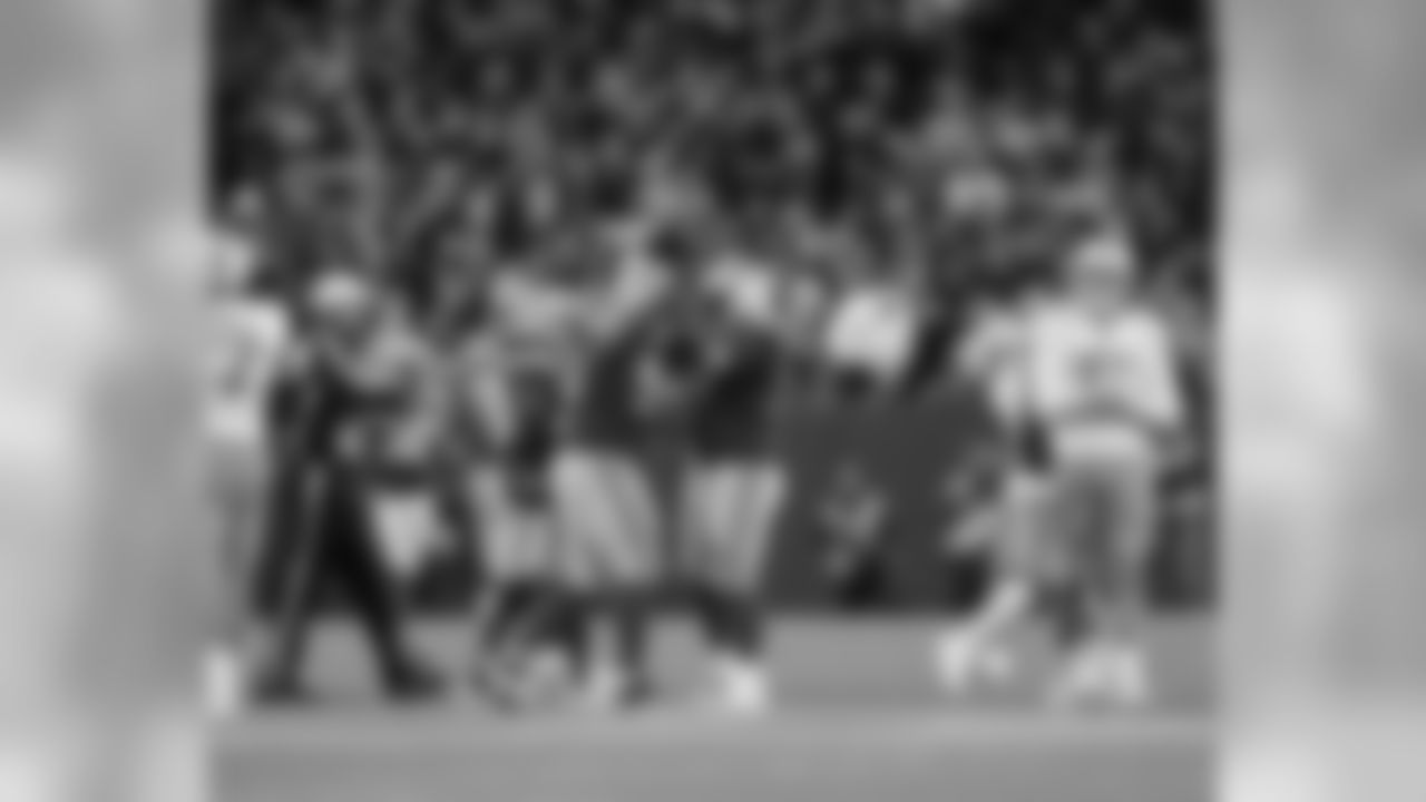 Green Bay Packers against the Miami Dolphins during Sunday's game at Lambeau Field.