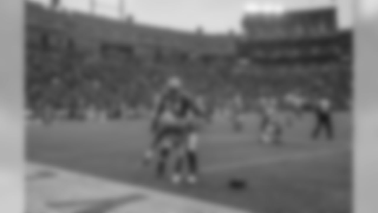Green Bay Packers against the Arizona Cardinals during Sunday's game at Lambeau Field.