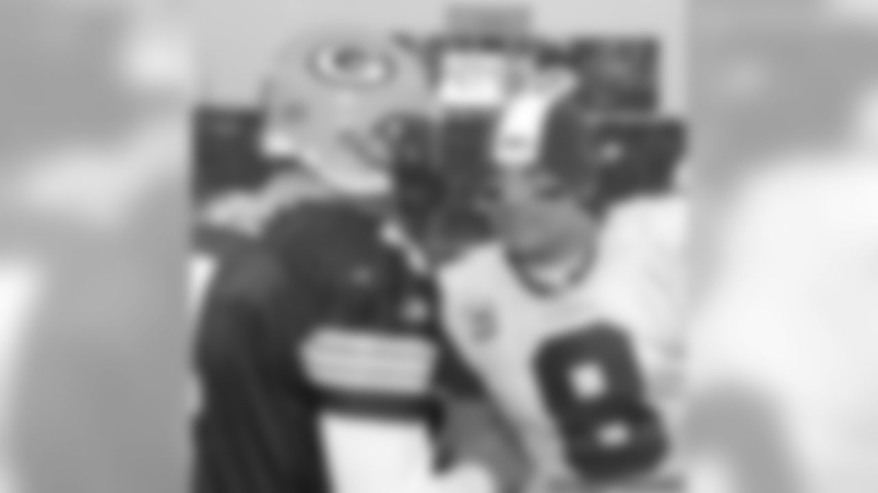 Brett Favre and Matt Hasselbeck