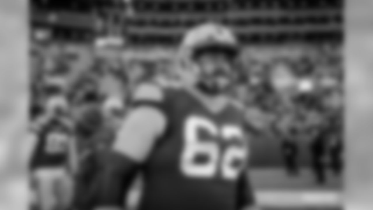Packers G Lucas Patrick during the 2019 season.