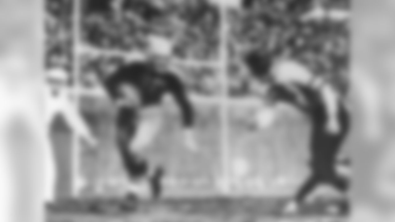 Nov. 5, 1939 - Packers Hall of Famer, RB Clarke Hinkle, runs around Bears DE Hampton Pool at Wrigley Field in Chicago. The Packers lost, 30-27. This Sunday will mark game No. 189 in the NFL's oldest rivalry. The Bears hold a 92-88-6 edge in the series, which includes two playoff games (1-1).