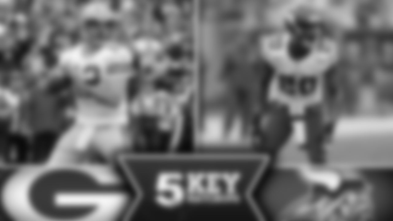 Defending the pass remains the Vikings' weakness. They're No. 29 in the league and they're facing a quarterback Greg Jennings says is the best in the league. Do the math. The Packers need to press their advantage in the passing-game matchup.