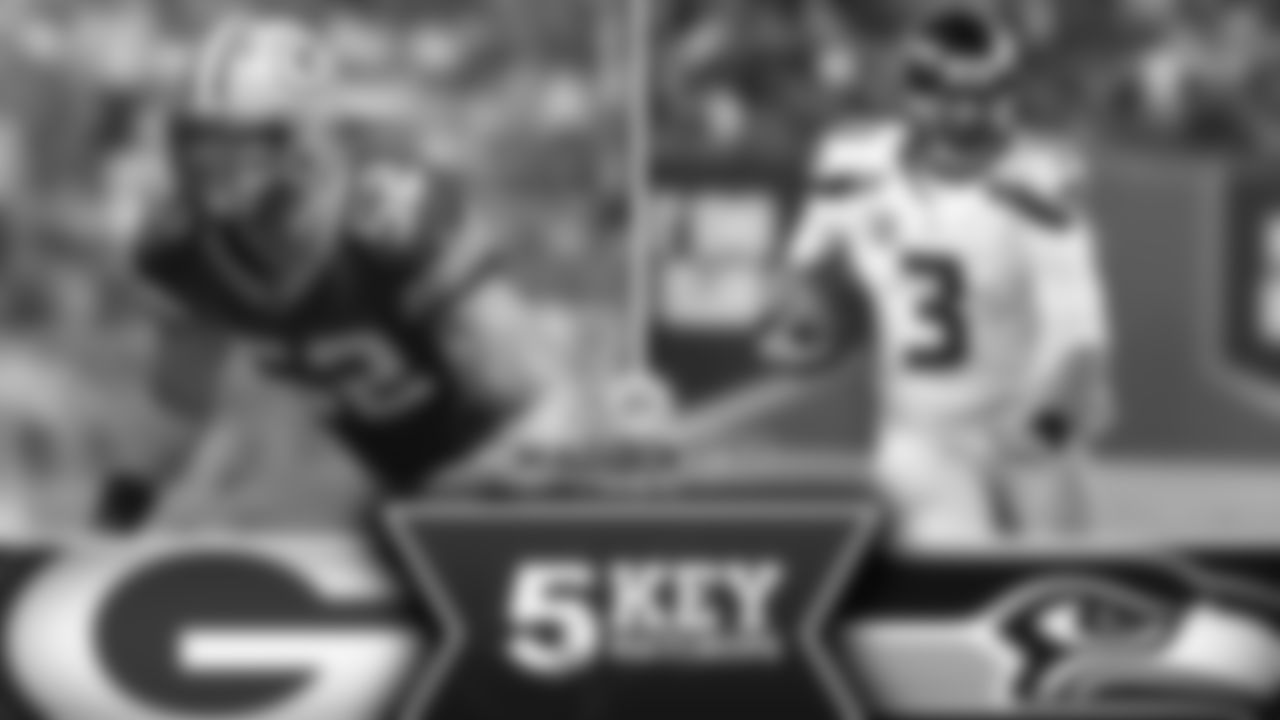 4. Clay Matthews vs. Russell Wilson