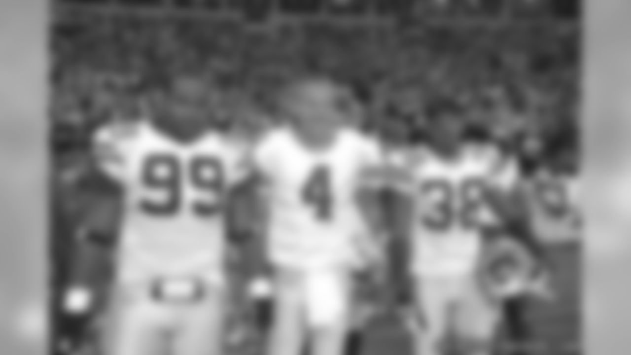 Corey Williams, Brett Favre and Tramon Williams