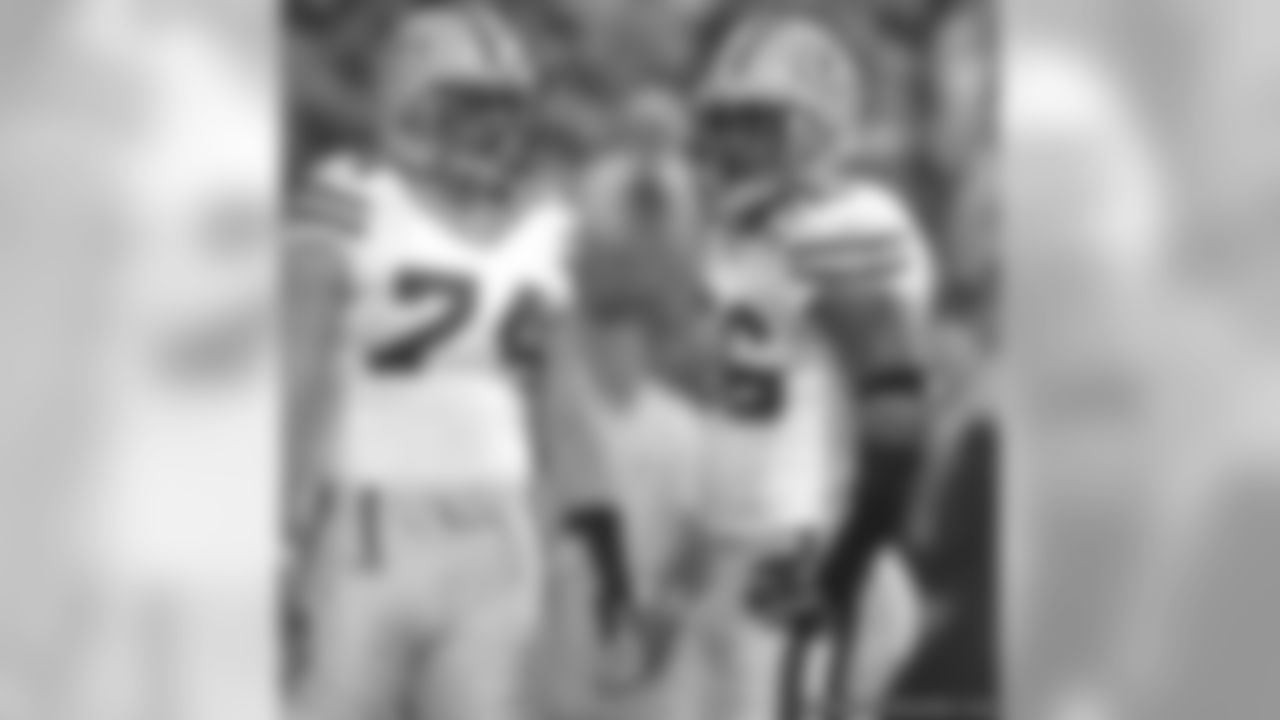 Aaron Kampman and Nick Barnett