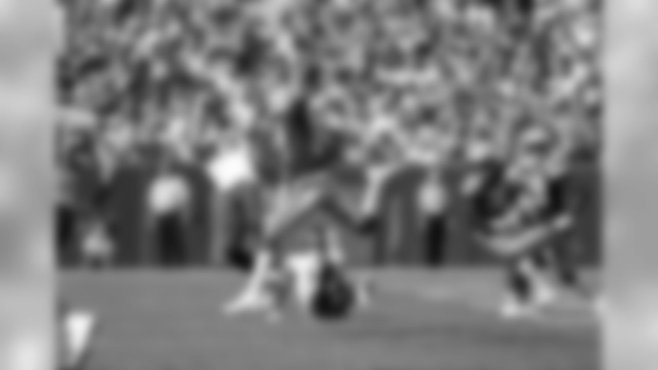 Green Bay Packers against the Minnesota Vikings during Sunday's game at Lambeau Field.