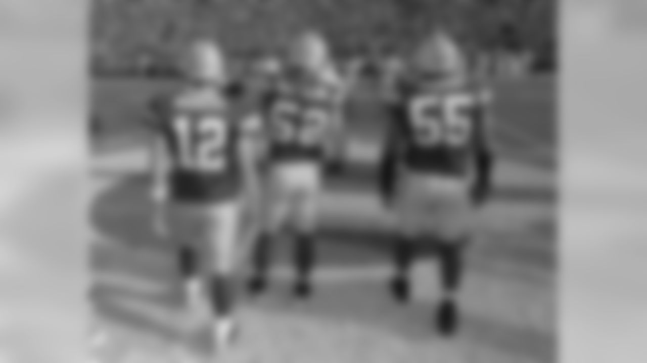 Aaron Rodgers, Clay Matthews, Desmond Bishop