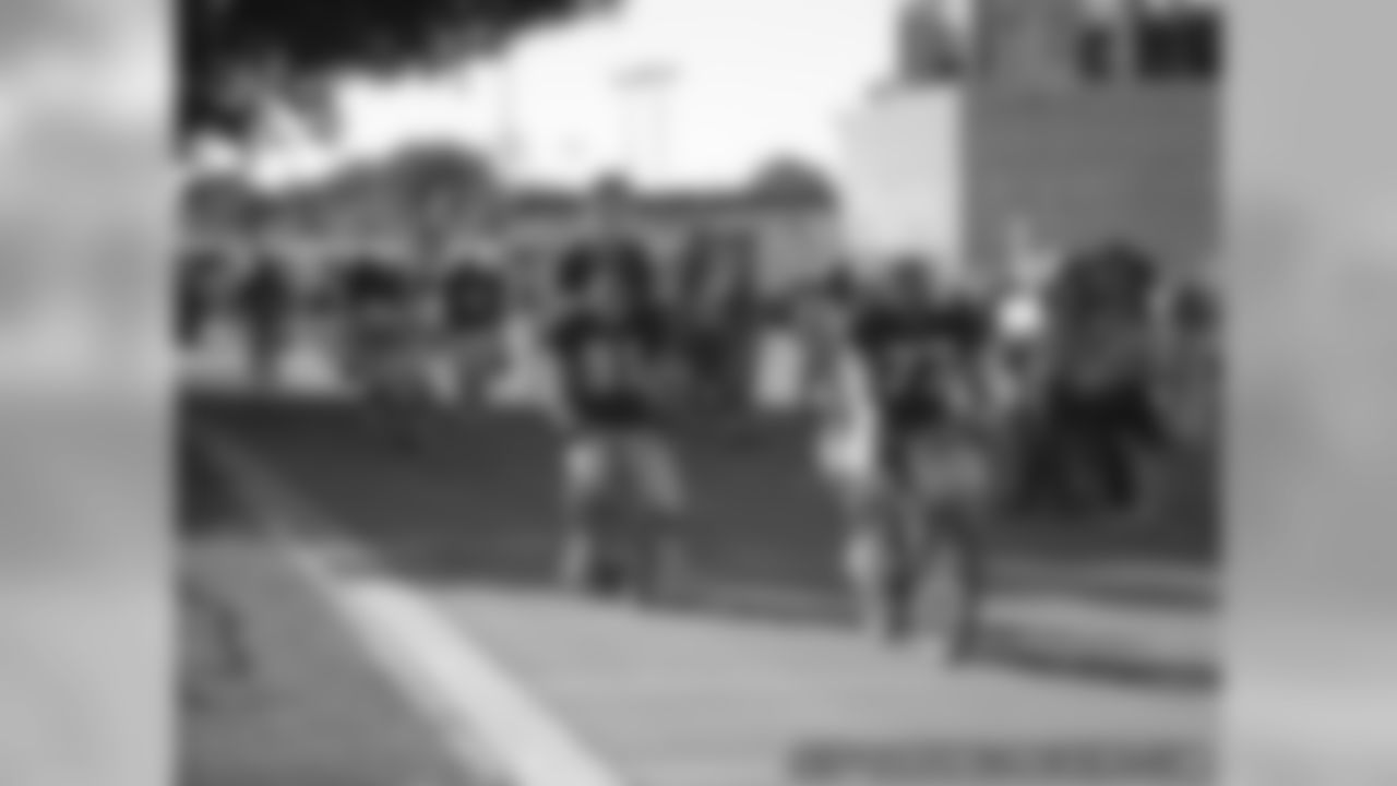 Bills Ride Bikes To Meet Packers At Practice