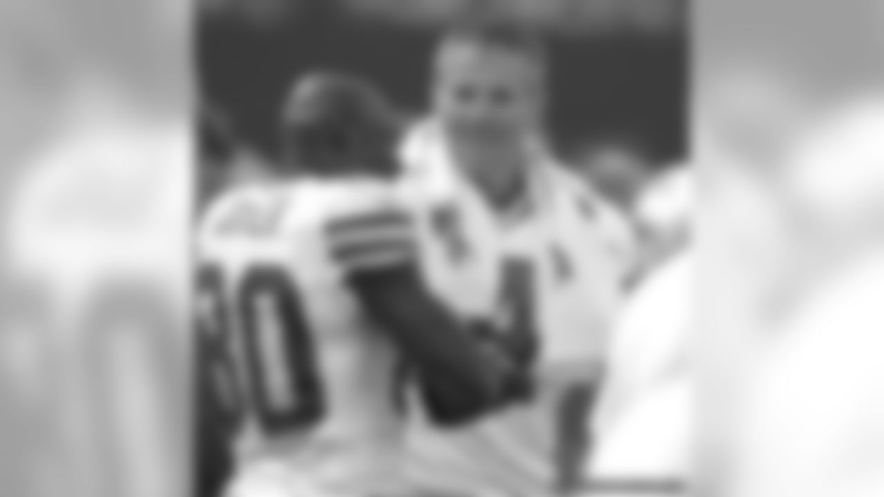 Brett Favre and Donald Driver