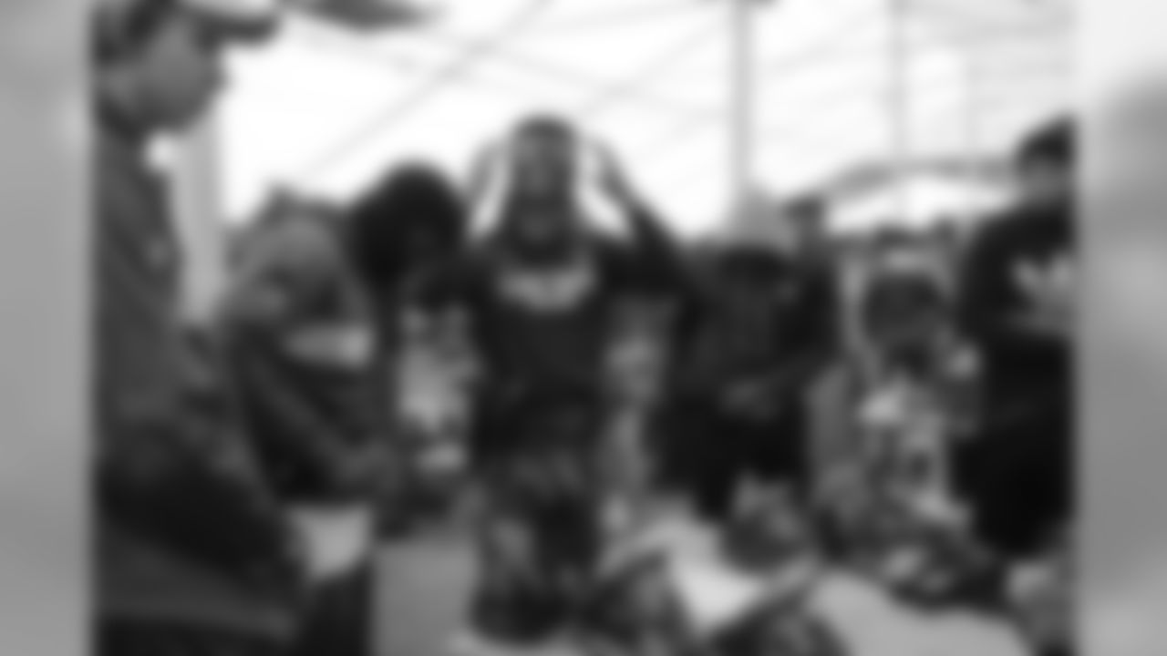Green Bay Packers go paintballing in Suamico on Thursday, June 13, 2019.