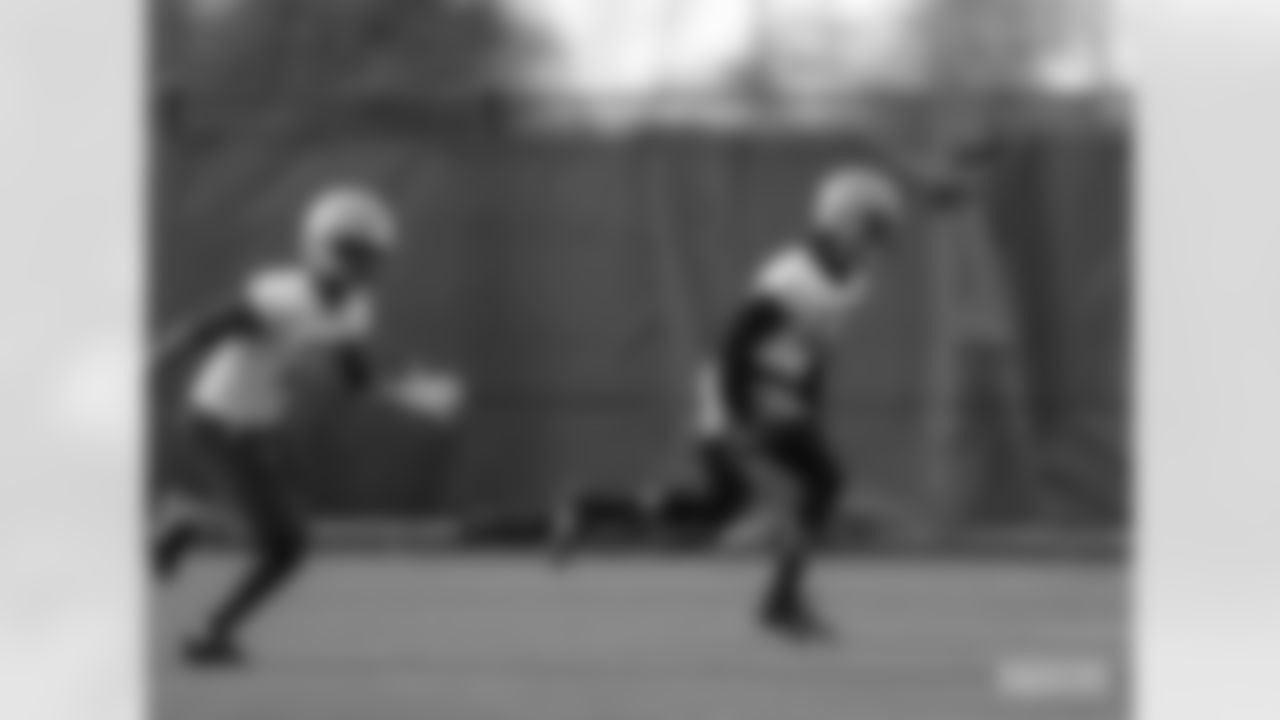 Wide receivers Seth Roberts and Allen Lazard