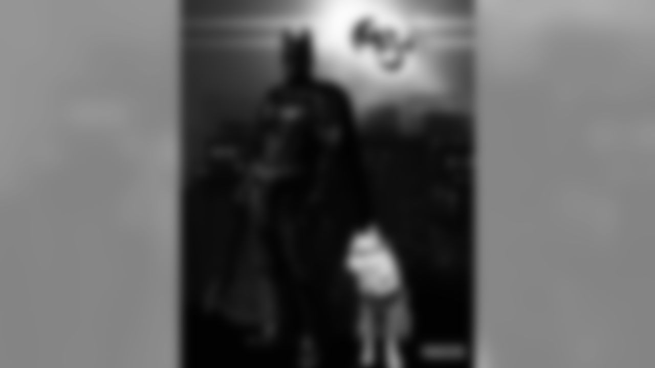 WR Marquez Valdes-Scantling as Batman (Ace Boogie as Robin)