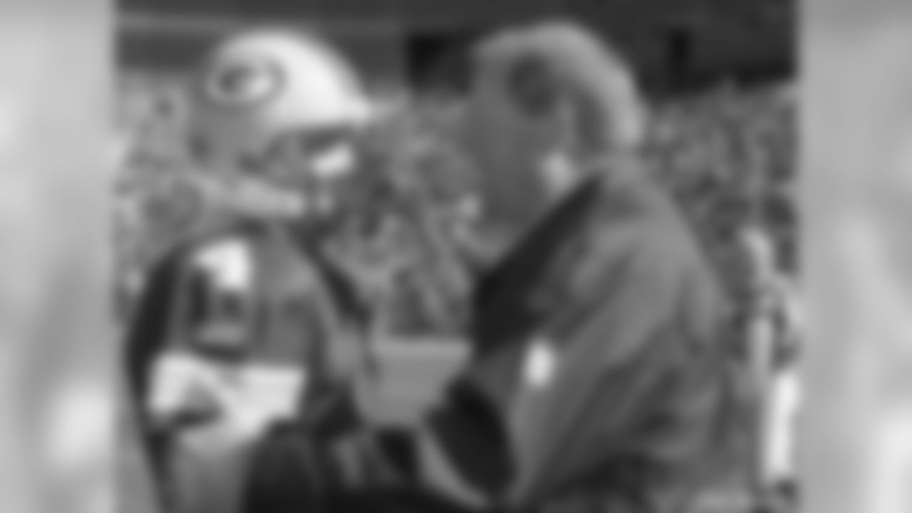 Brett Favre & Mike Holmgren