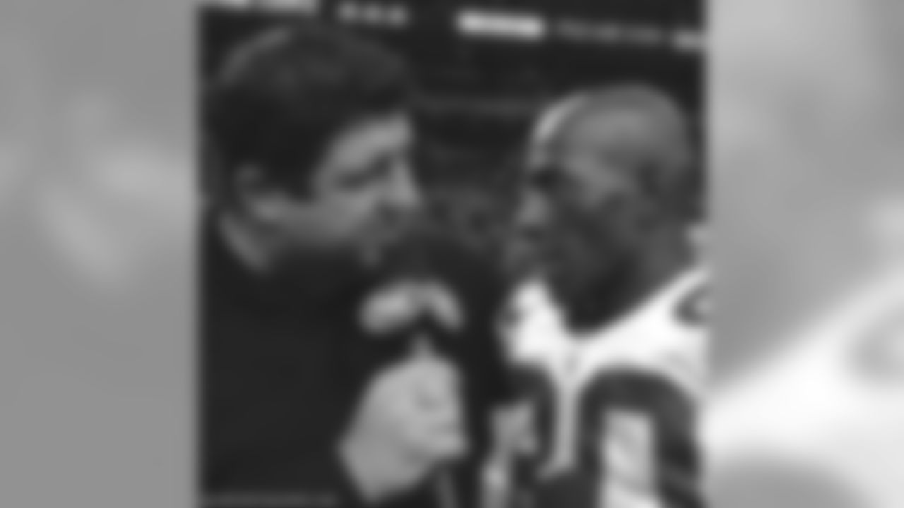 Tony Siragusa and Donald Driver