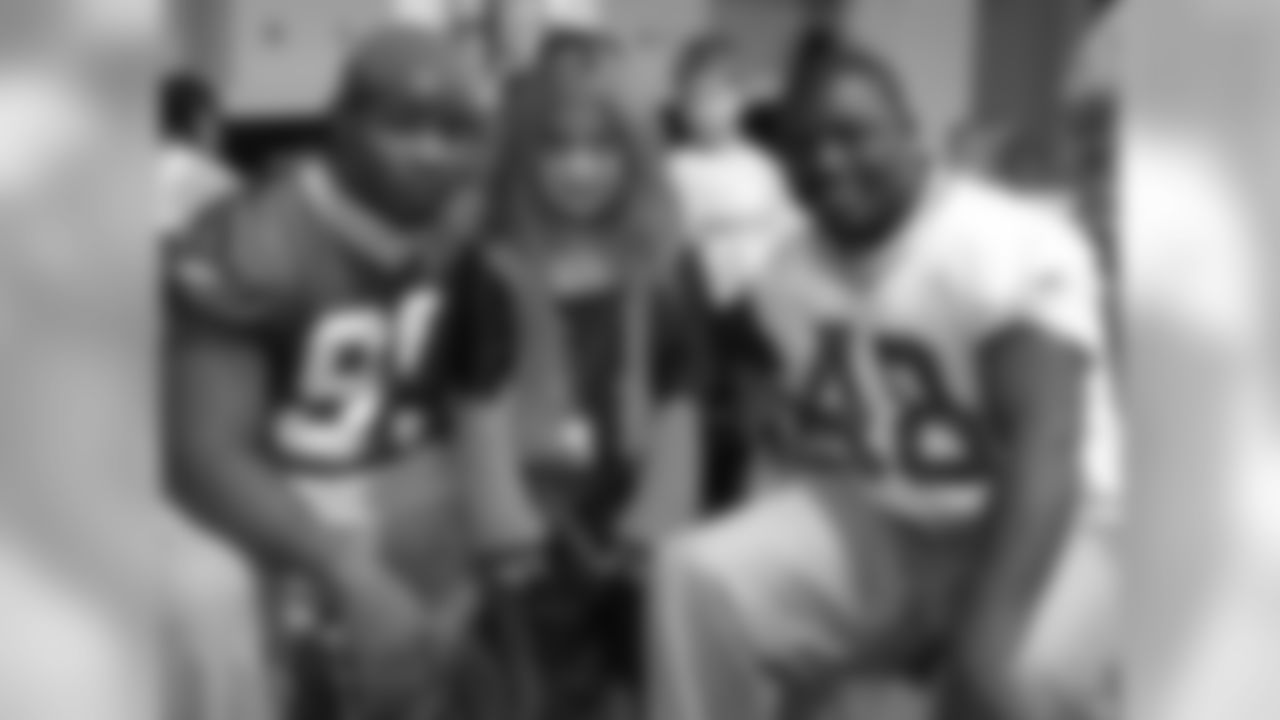 Corey Williams and Vonta Leach