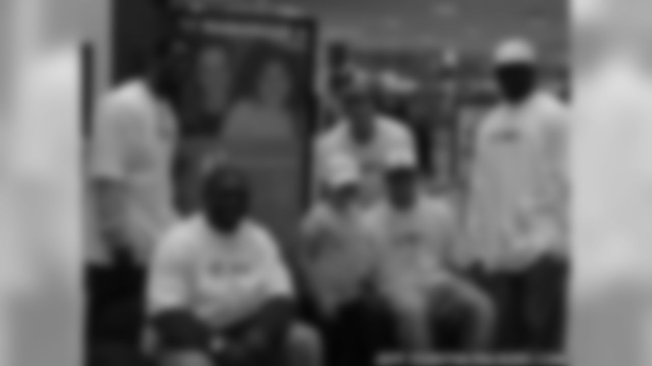 Patrick Dendy, Vonta Leach, Zac Woodfin, Aaron Rodgers and Nick Collins