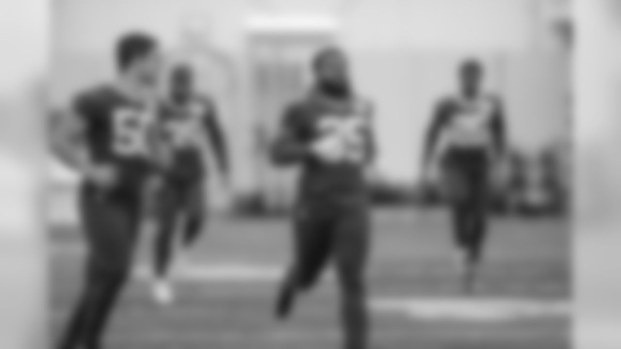 Green Bay Packers during practice inside the Don Hutson Center on Wednesday, November 28, 2018.