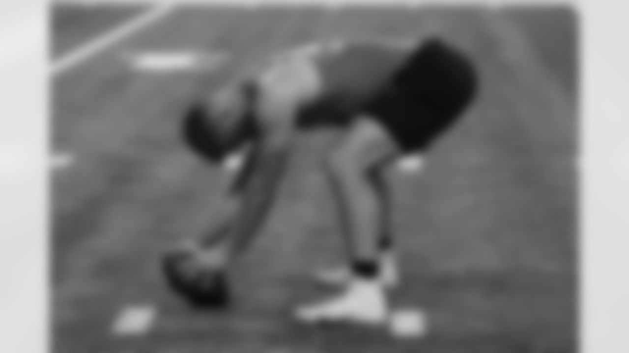 UCF long snapper Alex Ward snaps the ball during the 2023 Scouting Combine on Friday, March 3, 2023 in Indianapolis, Indiana.