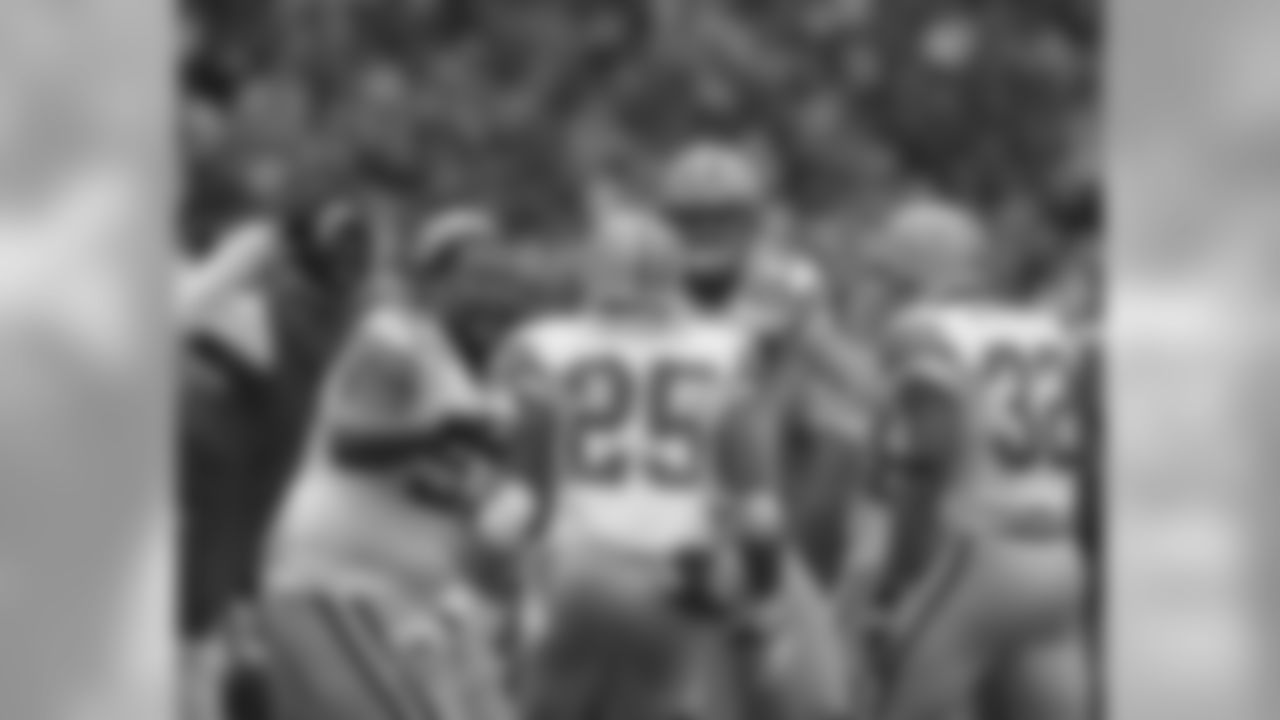 Edgar Bennett, Johnny Jolly, Ryan Grant, Jordy Nelson, Brandon Jackson