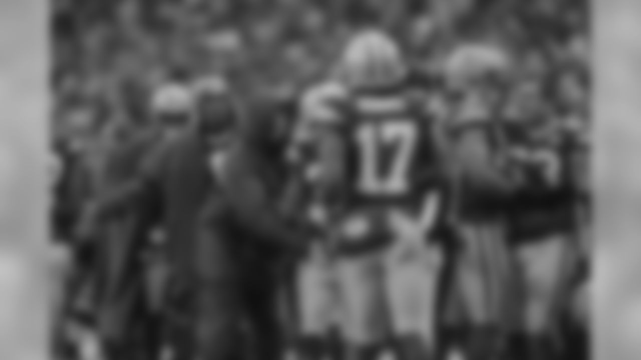 Green Bay Packers against the Arizona Cardinals during Sunday's game at Lambeau Field.