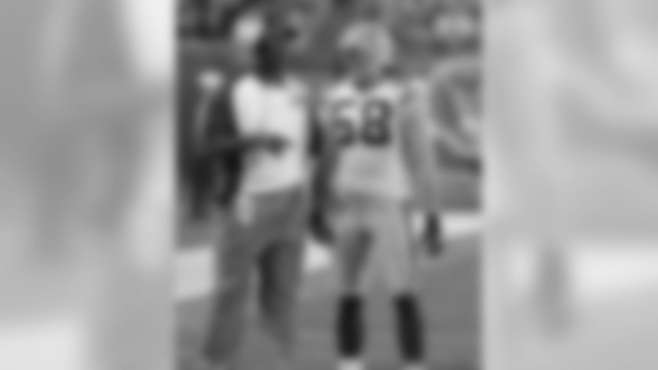 LB Coach Winston Moss & Ben Taylor
