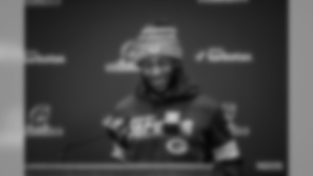 Packers running back Aaron Jones