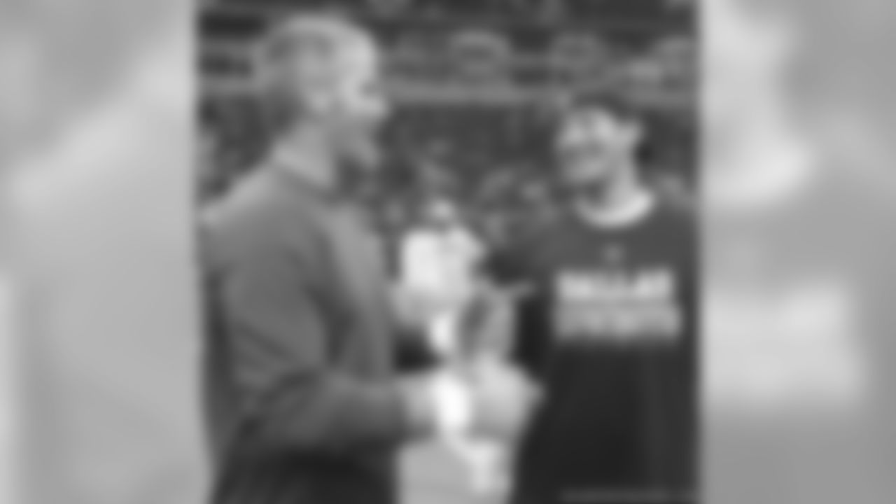 Brett Favre and Tony Romo