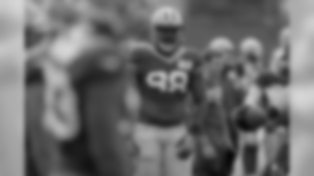 He finished second in school history with five blocked kicks during his career.