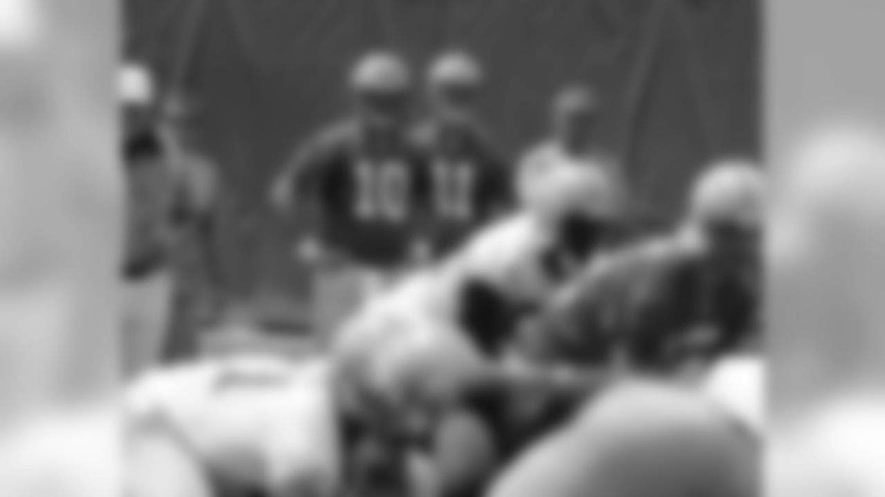 Matt Flynn, Brian Brohm and Tom Clements