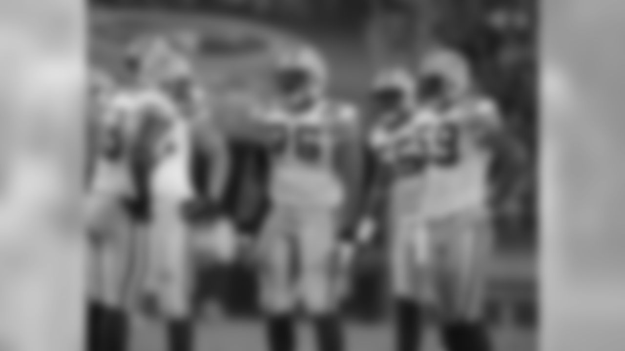 Ronald Talley, Desmond Bishop, Brad Jones