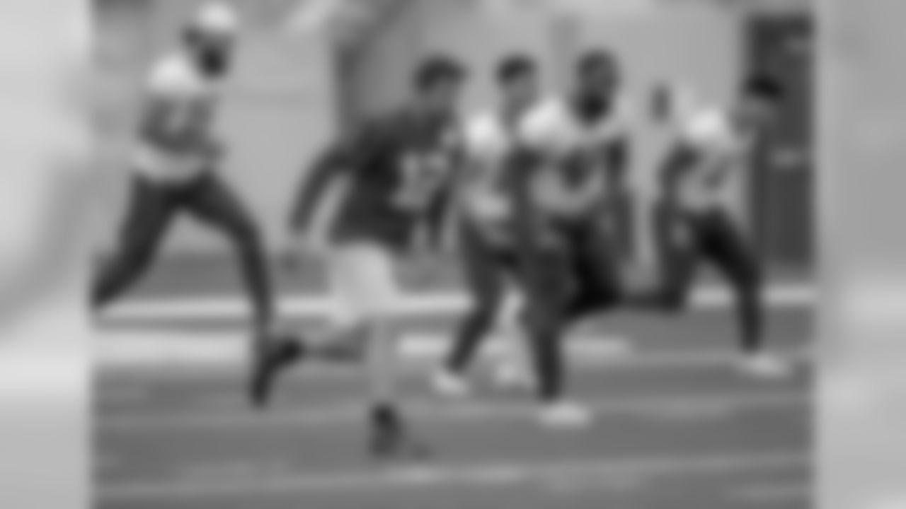 Green Bay Packers take part in the off-season program on Monday, April 8, 2019