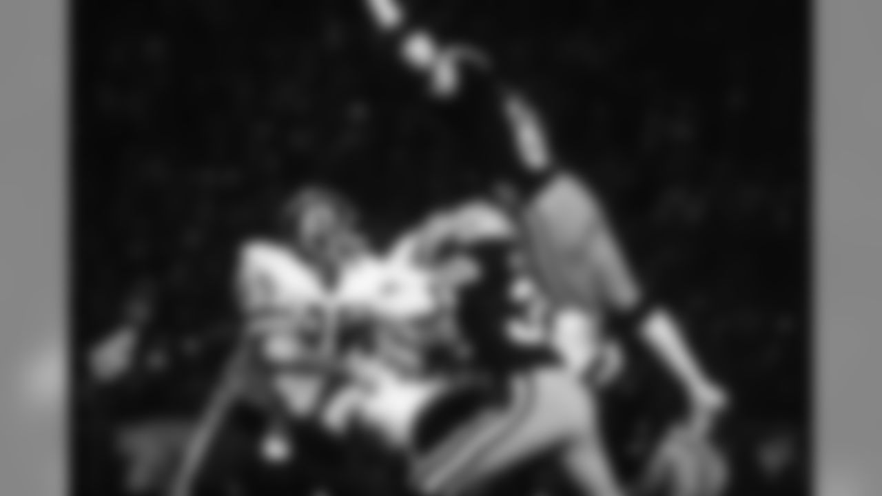 A memorable image from the Packers' 48-47 victory over the Redskins on Oct. 17, 1983. It remains the highest scoring game in Monday Night Football history.