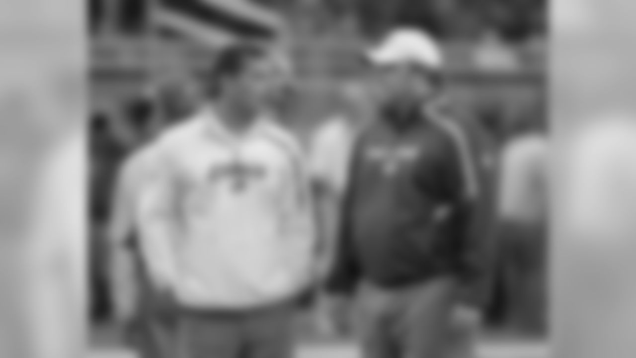 Lions Head Coach Jim Schwartz and Packers Head Coach Mike McCarthy