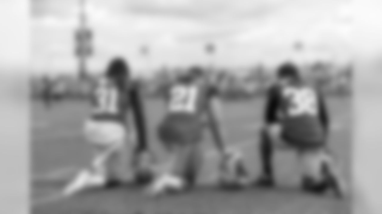 Green Bay Packers during training camp at Ray Nitschke Field on Friday, July 27, 2018.