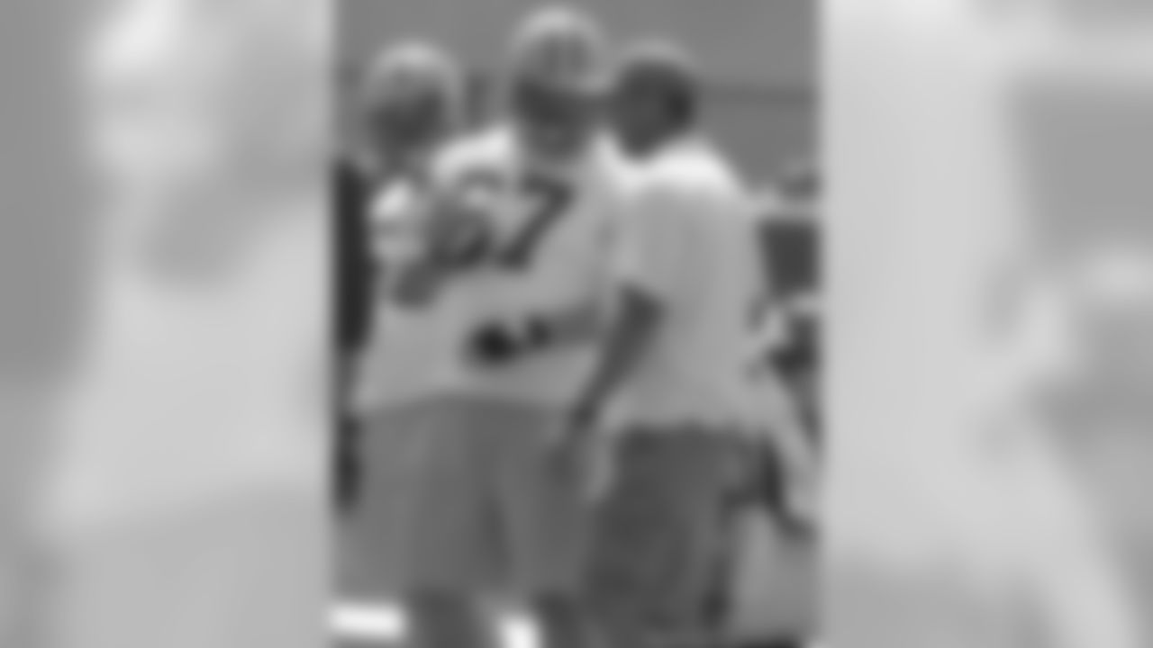 Grey Ruegamer & Brett Favre