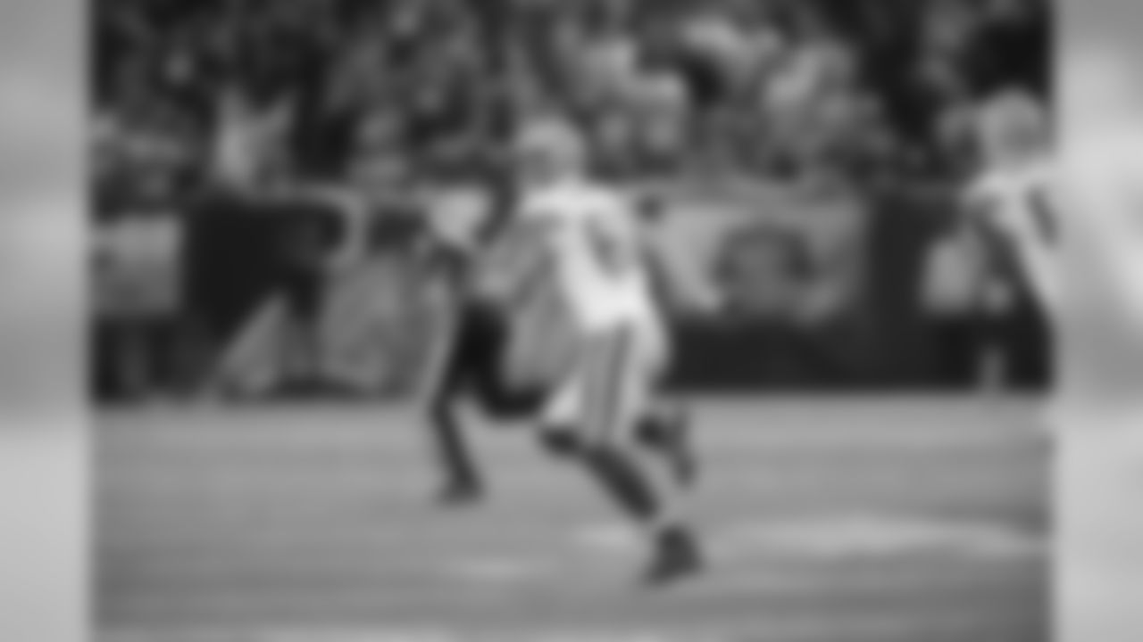WR Jordy Nelson runs for a 76-yard touchdown vs. the Minnesota Vikings during the final game at the Metrodome for the Packers.